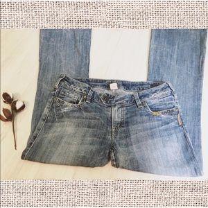 Women’s Silver Jeans Tuesday flap size W30/L33